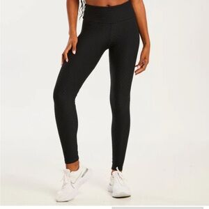 Booty By Brabants black croco skin leggings